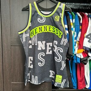 NBA x Hennessy Mitchell & Ness Hardwood Classics Neon Concrete Swingman Jersey